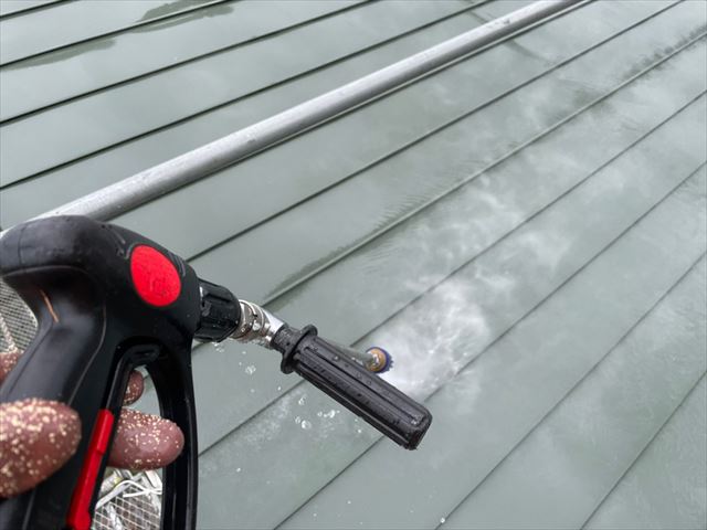 諏訪市屋根塗装